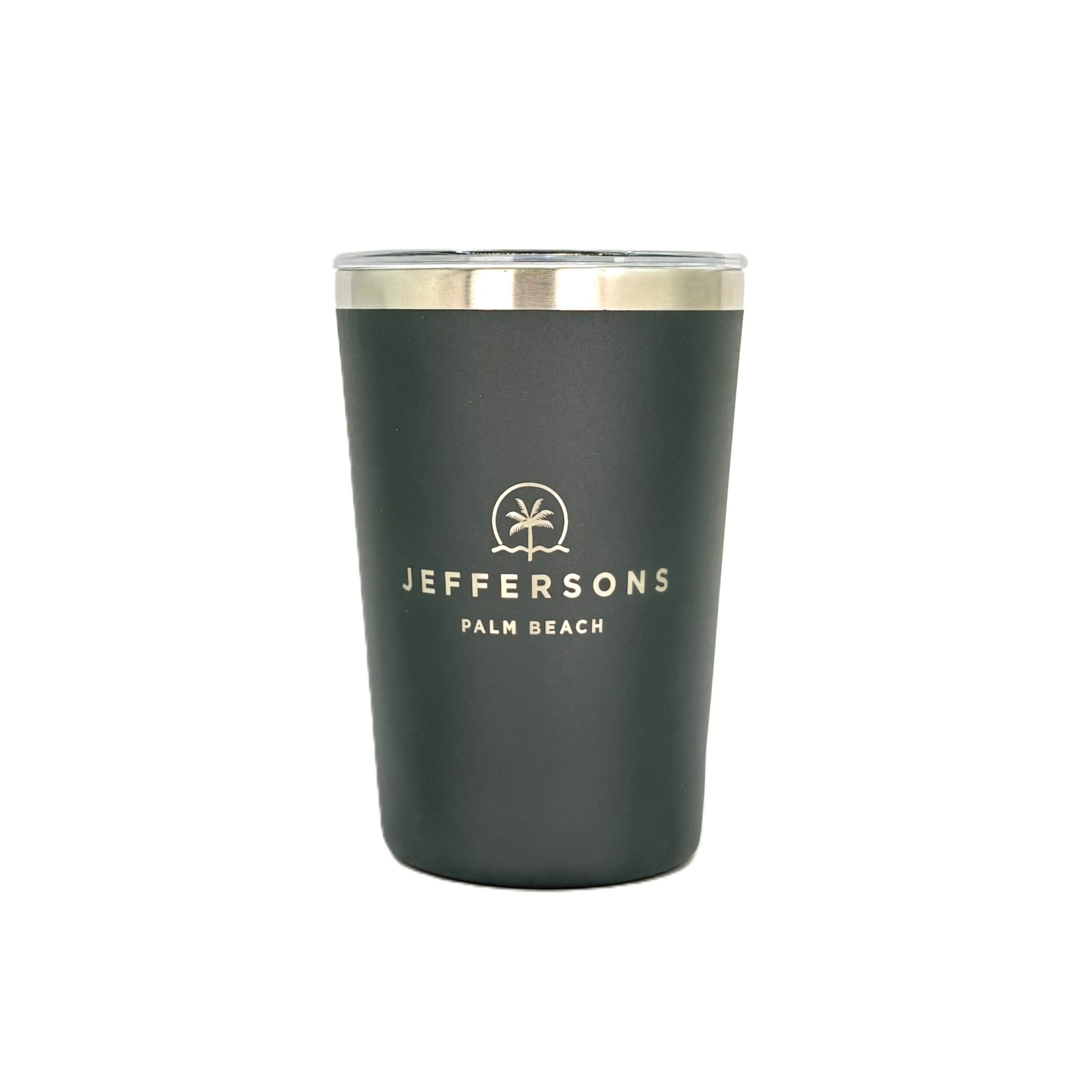 Pargo 12oz Insulated Coffee Cup - BBQ Charcoal
