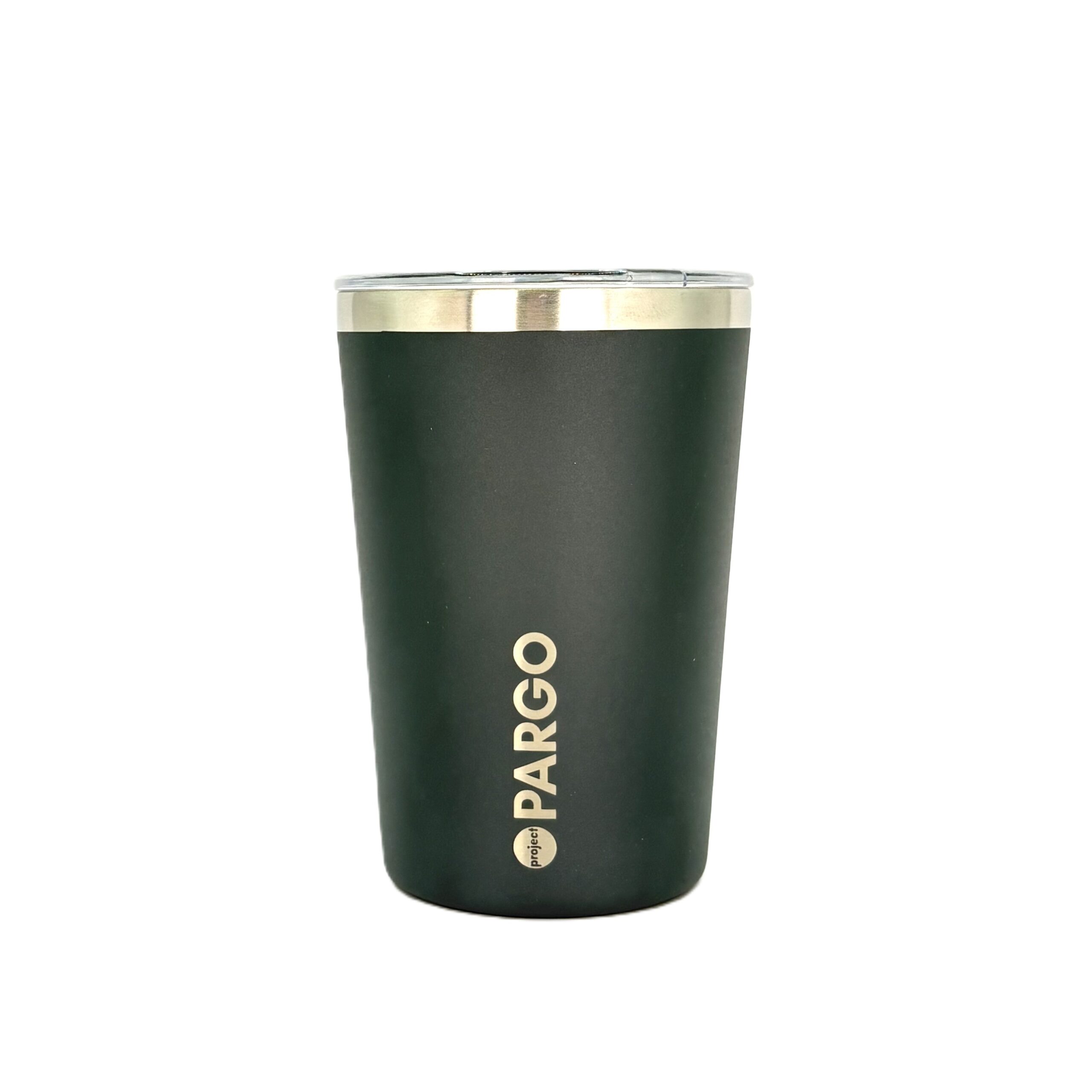 Pargo 12oz Insulated Coffee Cup - BBQ Charcoal - Image 2