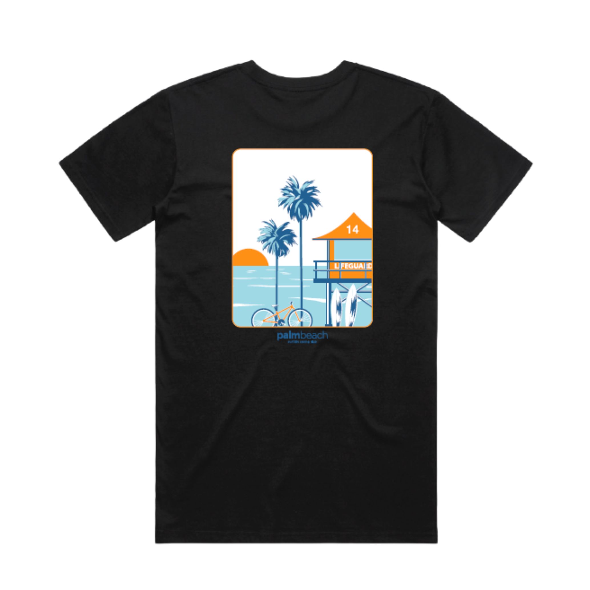 Men’s Black Palmy Tee