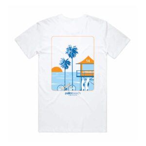 Ladies’ White Palmy Tee