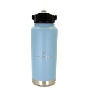 Pargo 950mL Insulated Bottle w/ Straw Lid - Bay Blue