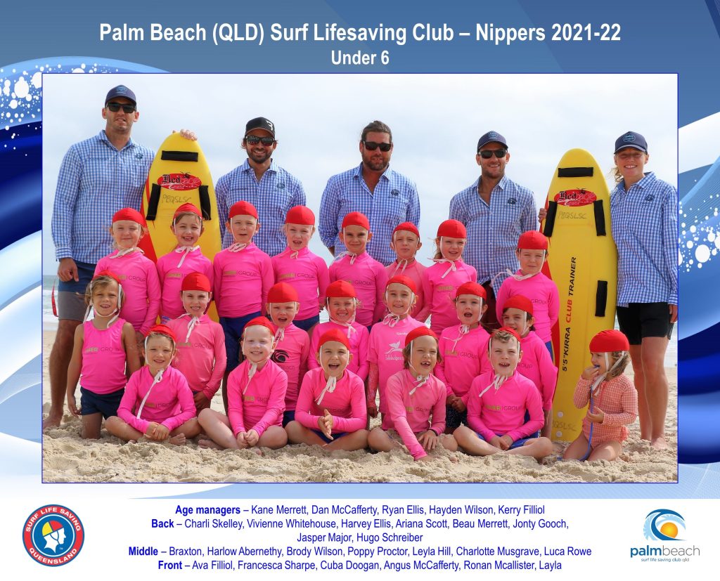 202122 Nipper Age Group Photos Surf Lifesaving Club